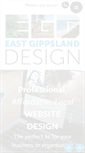 Mobile Screenshot of eastgippslanddesign.com.au
